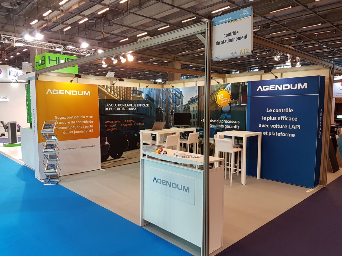 Le contrôle du stationnement le plus efficace; Venez nous rendre visite aujourd'hui à #Parkopolis , stand A12