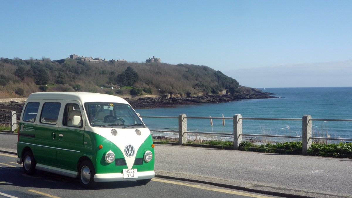 MapsofCornwall's tweet photo. Want to #Holiday in #Cornwall & beyond, in this stylish #MiniDub. Many to choose from. You can hire them from here https://t.co/6Gc410Uybz https://t.co/yv6cNc7i8y