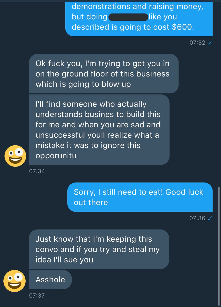 franklyrosalind's tweet image. lmao sorry friendaloo but if you want me to write you a couple thousand lines of code you get to profit from forever it's gonna cost you