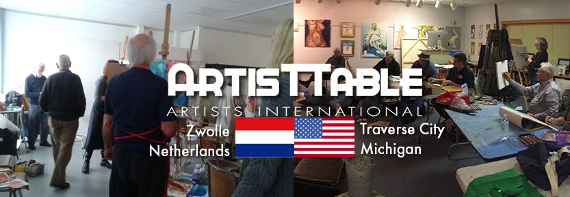 ArtisTTable's tweet photo. 24June, @ArtisTTable's #Figure_drawing marathon, in #Traverse_City #Michigan and #Zwolle_Netherlands simultaneously
https://t.co/SRsYK0E67v https://t.co/A1RJxd5D6h