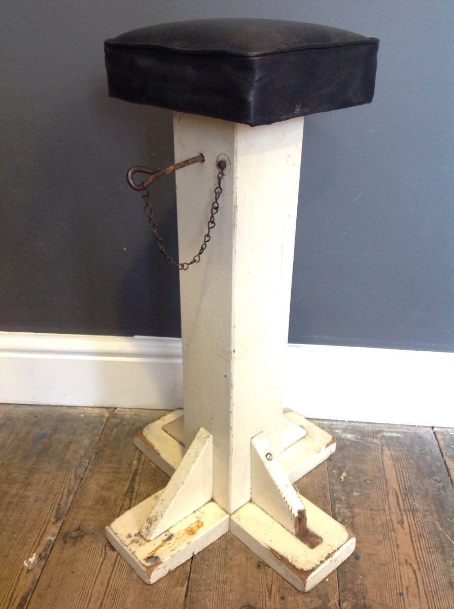 WelshRarebits2's tweet photo. Wooden industrial workstool online at https://t.co/J7xXPYo0ek #vintage #retro #antique #furniture #interiordesign #workstool #industrial https://t.co/OG1As4Fh4l