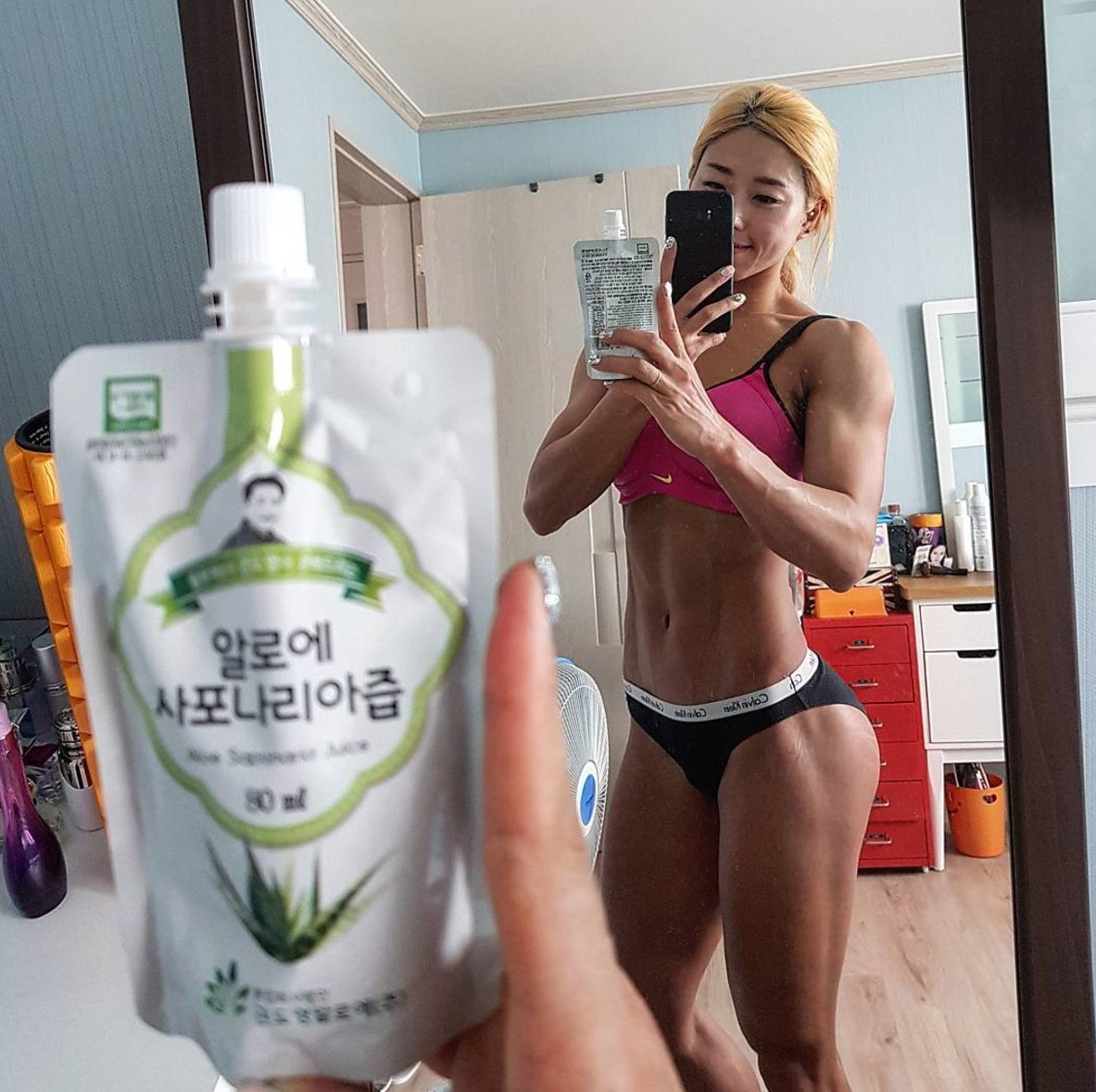 #운동 좀 한다면, 알로에로 #섬유질 충전!!🥒😎👍🏻
알로에 #사포나리아 는 칼로리 걱정도 없고, 변비, 피부 고민인 여성분들에게 최고! 운동 후에 한팩 어때요? 🤤👍🏻⛹🏻 ♀️❤️ 

네이버에 #권도영알로에를 검색! 🤗
#pt #헬스 #변비 #알로에