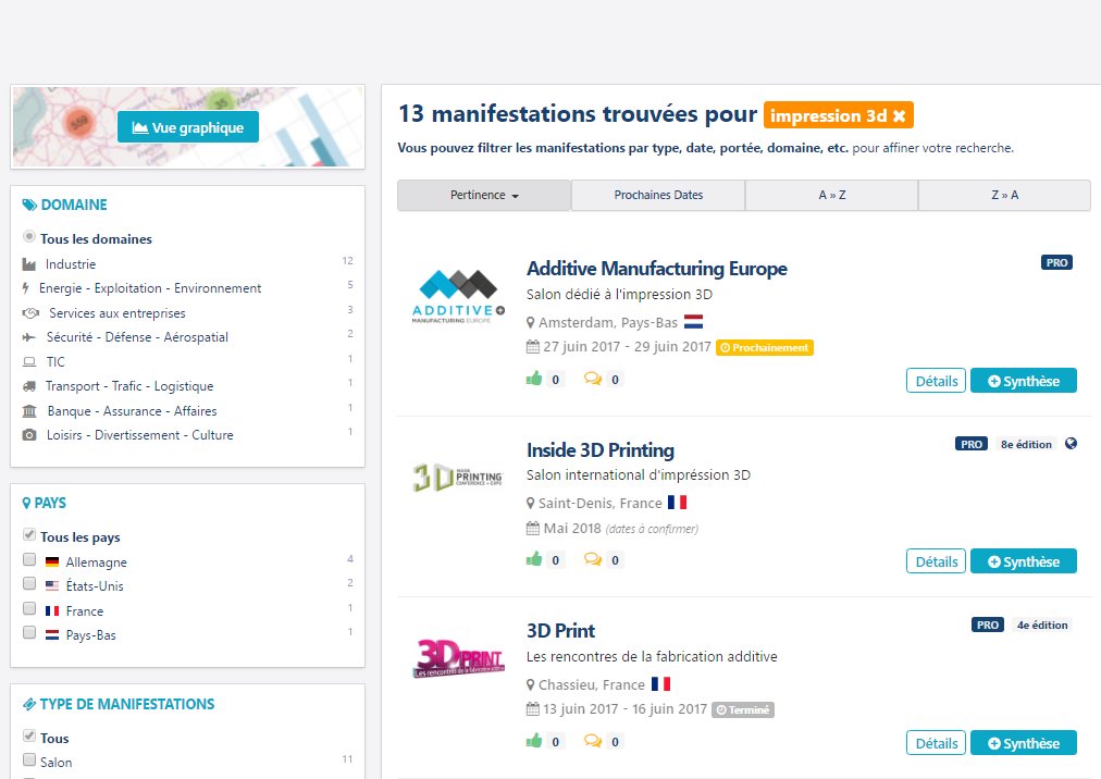 laloumo's tweet photo. Réaliser une #veille sur les salons professionnels avec #Bestrade https://t.co/8qjFxcAkHe v/ @secou cc @FlaTeam https://t.co/cTHCmJhnvz