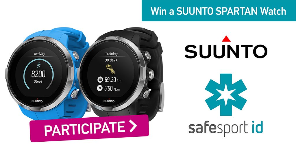 SAFESPORT ID te regala 1 Suunto. ¡Participa y gana! bit.ly/2tsRY6U