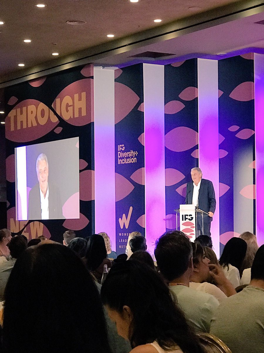 ColorCommntwk's tweet photo. "It's critical for us to make diversity and inclusion a priority." - Michael Roth, Chairman & CEO @InterpublicIPG #ColorCommCannes https://t.co/IC52qxfROE