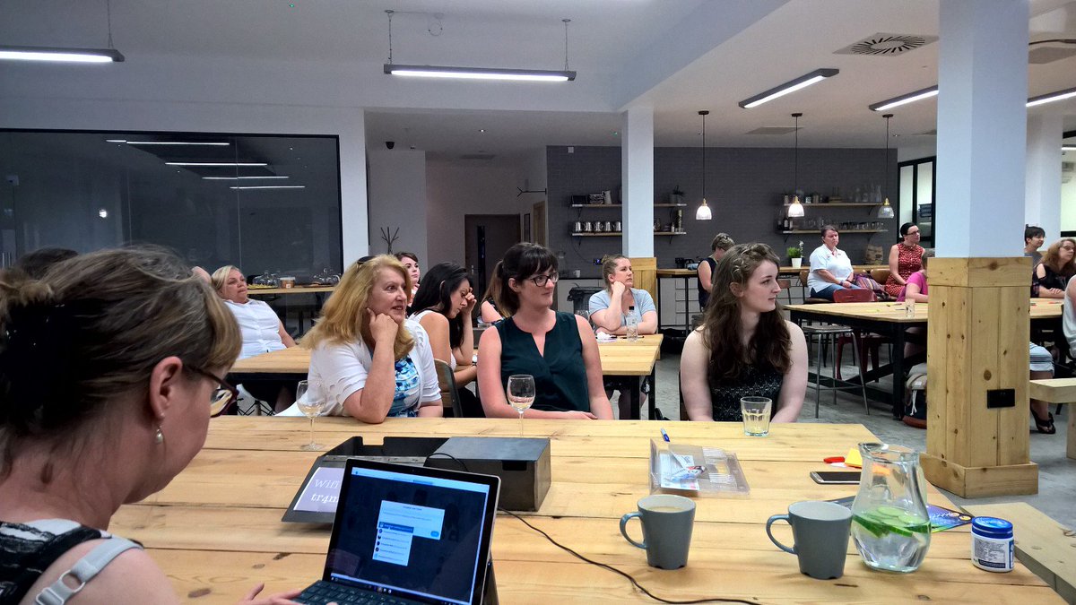 CymruTech's tweet photo. #techwomencymru a selection of images from our launch event at @TramshedTech last night! https://t.co/qyVx7flezT