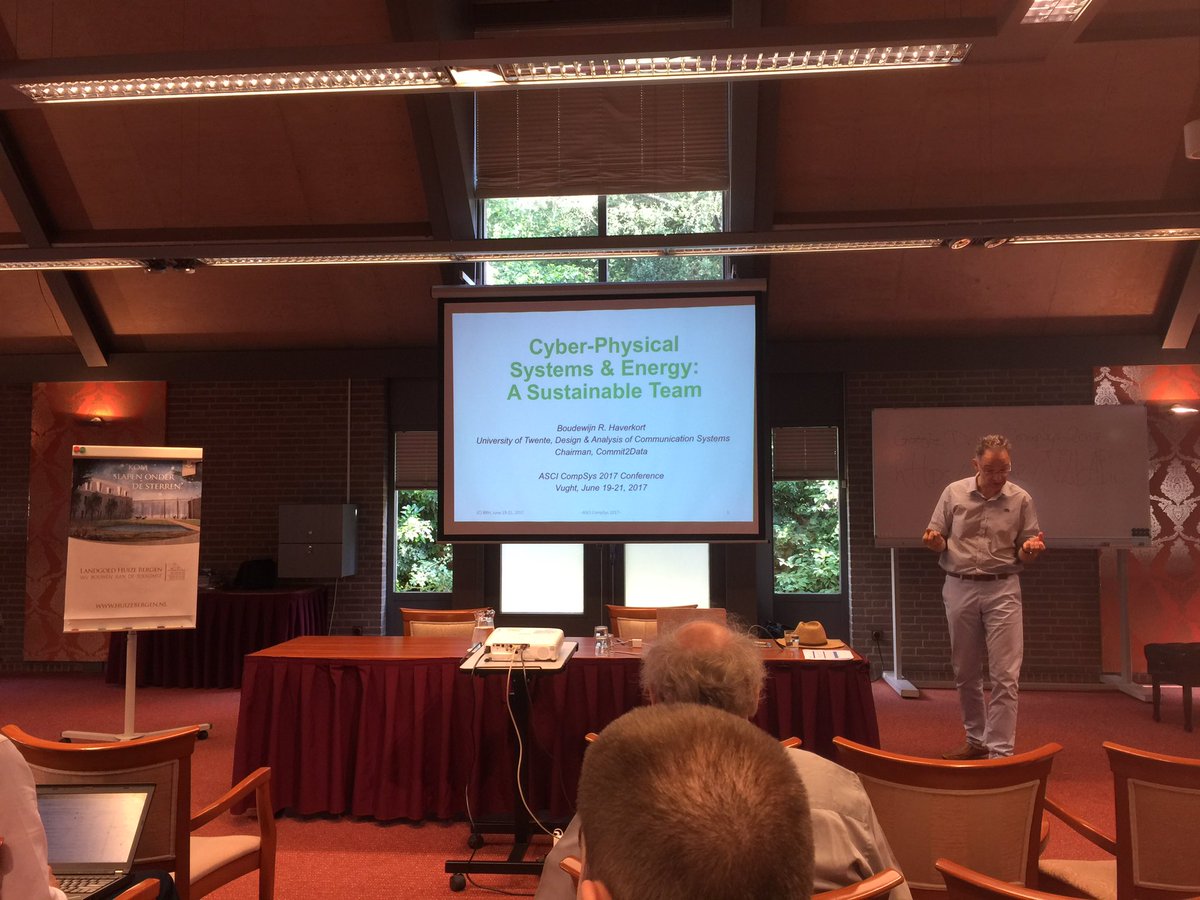 layon_overwhale's tweet photo. "As ICT researchers we could - and should - be able to do a lot more for sustainability" - Boudewijn Haverkort of @UTwente #CompSys2017 https://t.co/oGRSALCj2U