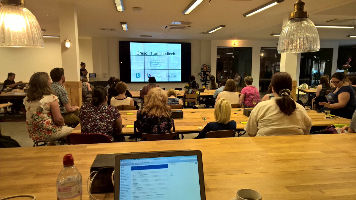 CymruTech's tweet photo. Some more images from our #techwomencymru launch event at @TramshedTech https://t.co/OgGkJybiCl