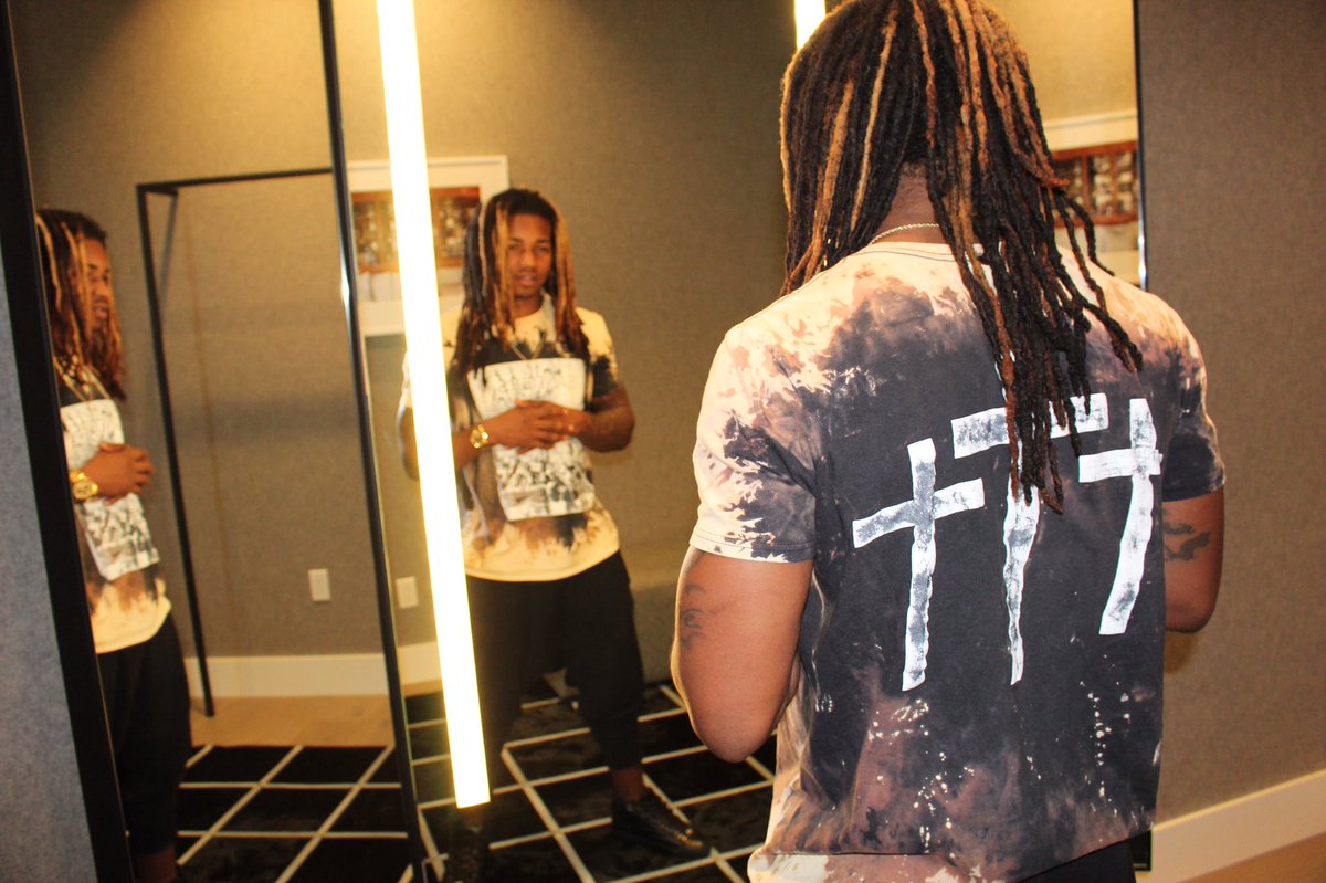 DeionSandersJr's tweet photo. Join the wave. Bleached limited edition PrimeTime tees. Get yours now at https://t.co/rVfobTzLKT https://t.co/b2gOL93vSu