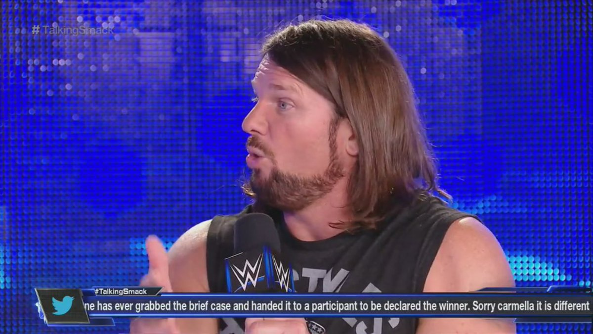 AJStylesCom_'s tweet photo. #AJStyles #PhenomenalOne #TalkingSmack https://t.co/gzFrlRahKb