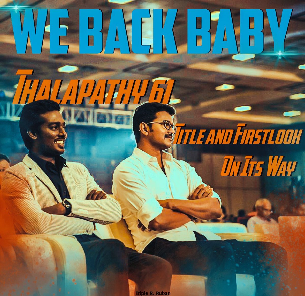 aditi1231's tweet photo. #WaitingFor6PM #Thalapathy61TitleAndFLAt6PM #TSL100 #MasssOMassssss!!!!!!!🤘🏻😎🤘🏻😎🤘🏻😎🤘🏻😎🤘🏻😎🤘🏻#Thalapathy61FLandTitleCountdown @ThenandalFilms https://t.co/wNkmc4PGxH