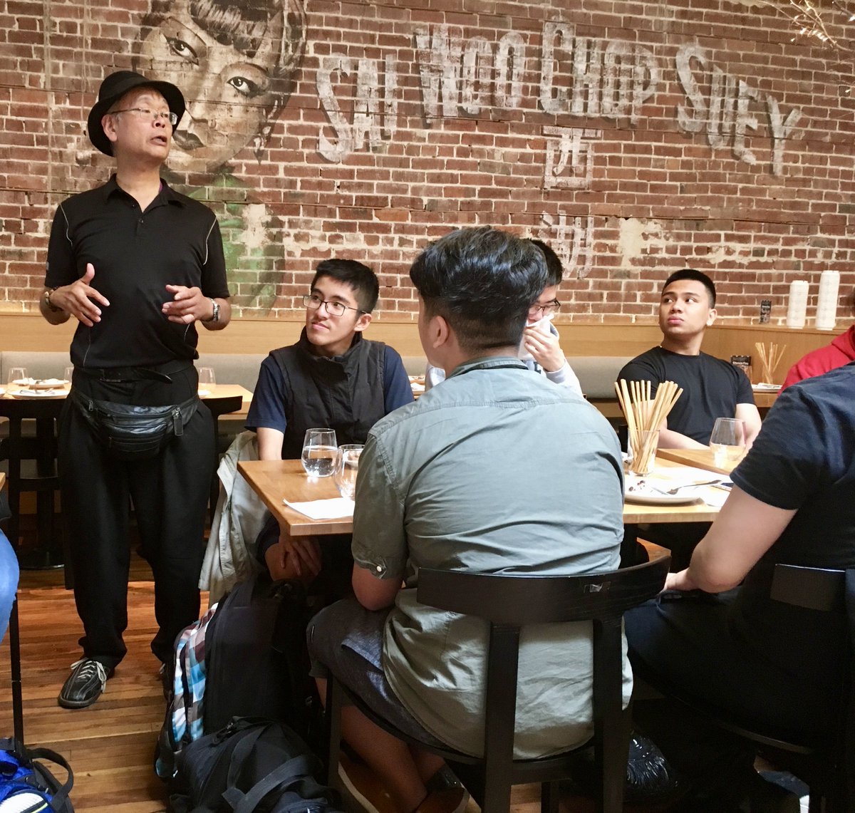 WeGilmour's tweet photo. Busy day for @vsbcareered - ACE IT cooks visit historic Sai Woo restaurant and @JO_School students complete fork lift training! https://t.co/igC5IKcSac