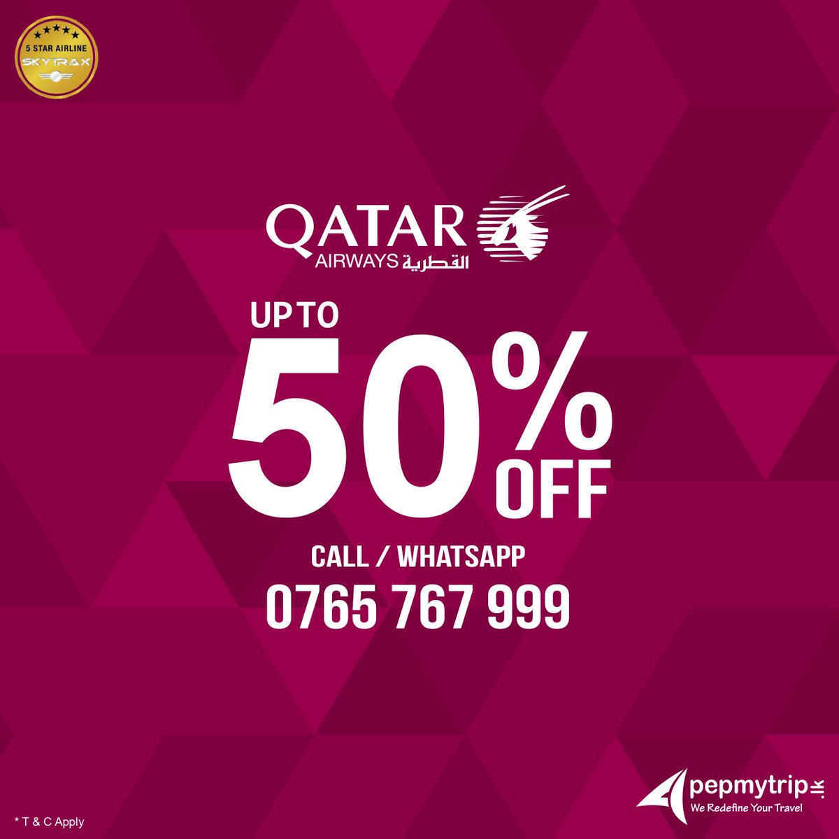 pepmytrip's tweet photo. #Colombo #special #offer #QatarAirways #SriLanka #lka #HURRY #Call #fifty #percent #off - 0765 767 999
#TC https://t.co/RF872WQSU0