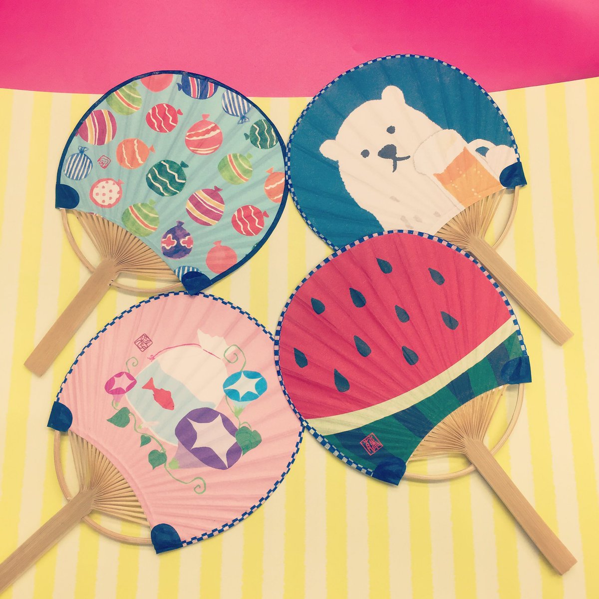 芹沢銈介 型染絵 うちわ絵 達磨 だるま 民芸 民藝 古道具 アンティーク