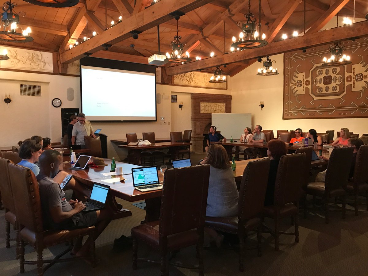 CapstoneConsort's tweet photo. Dinner and then back to work! #capstoneconsort #edtech #edchat https://t.co/YBSL4Ih49t