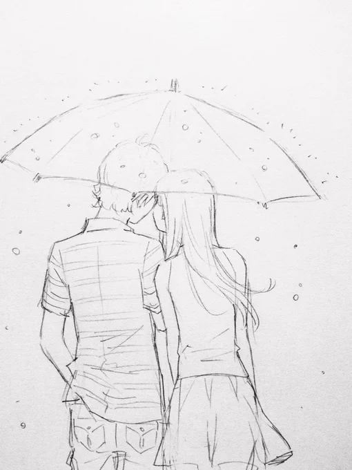 雨も悪くない。 