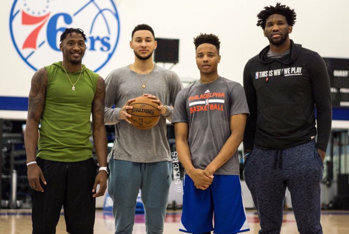 pure_rell's tweet image. If you wasn't with us then, you can't be with us now #TrustTheProcess #MadeInPhila