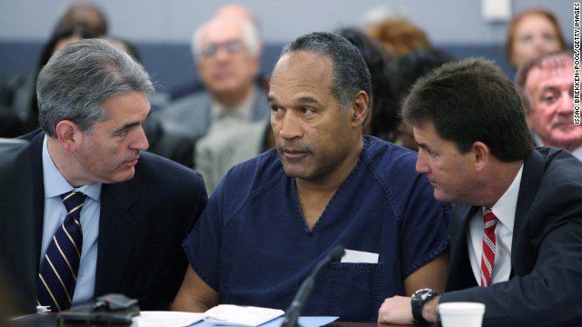 CNN's tweet photo. O.J. Simpson has a parole hearing set for July 20, which could result in a release as early as October https://t.co/3j8djtd7kw https://t.co/RzYy9mpVo5