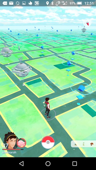 ポケモンgo ポケストップの輪 リングの意味は 実はお得です