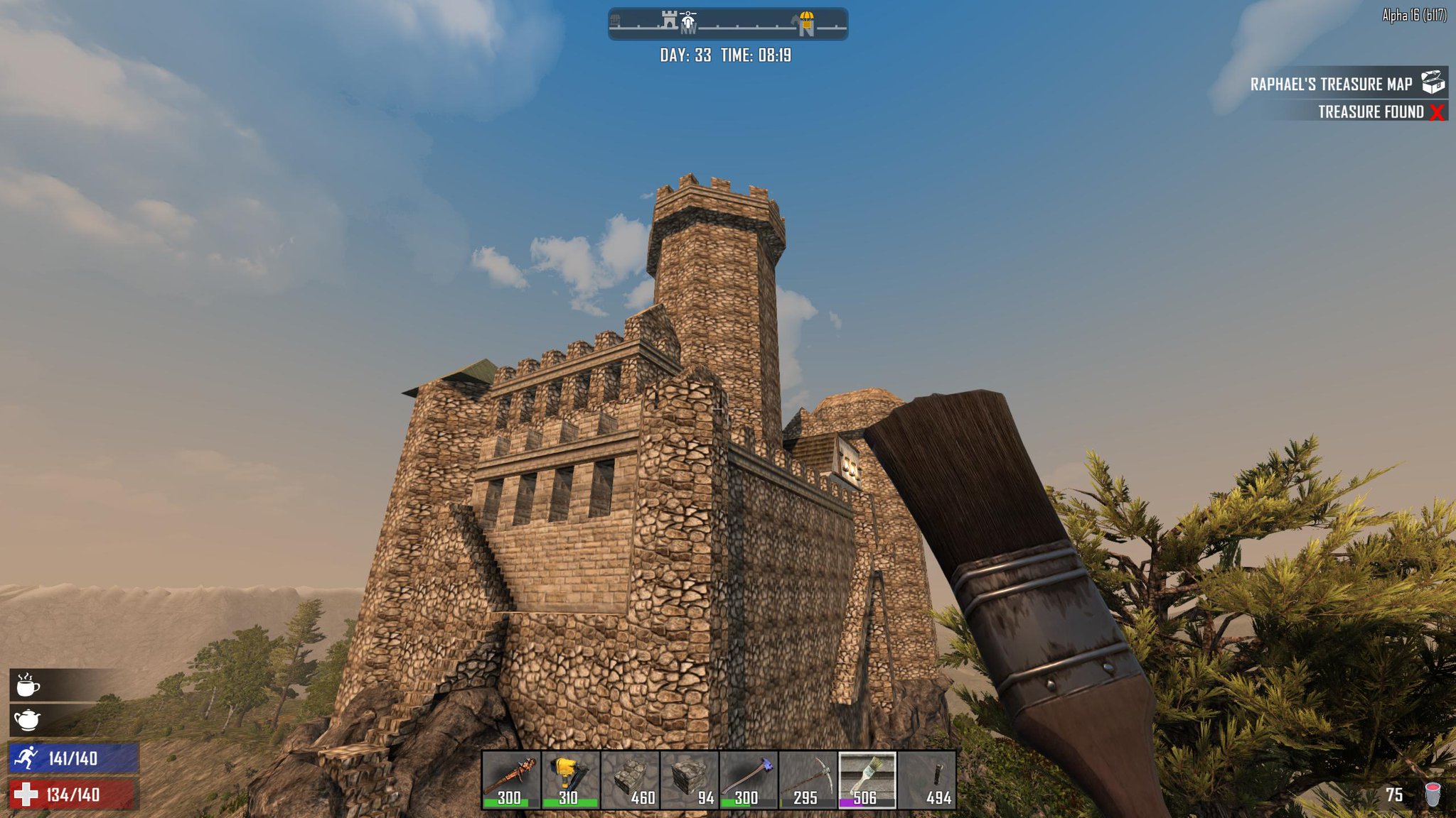 Development on Twitter "I'm making progress on my castle