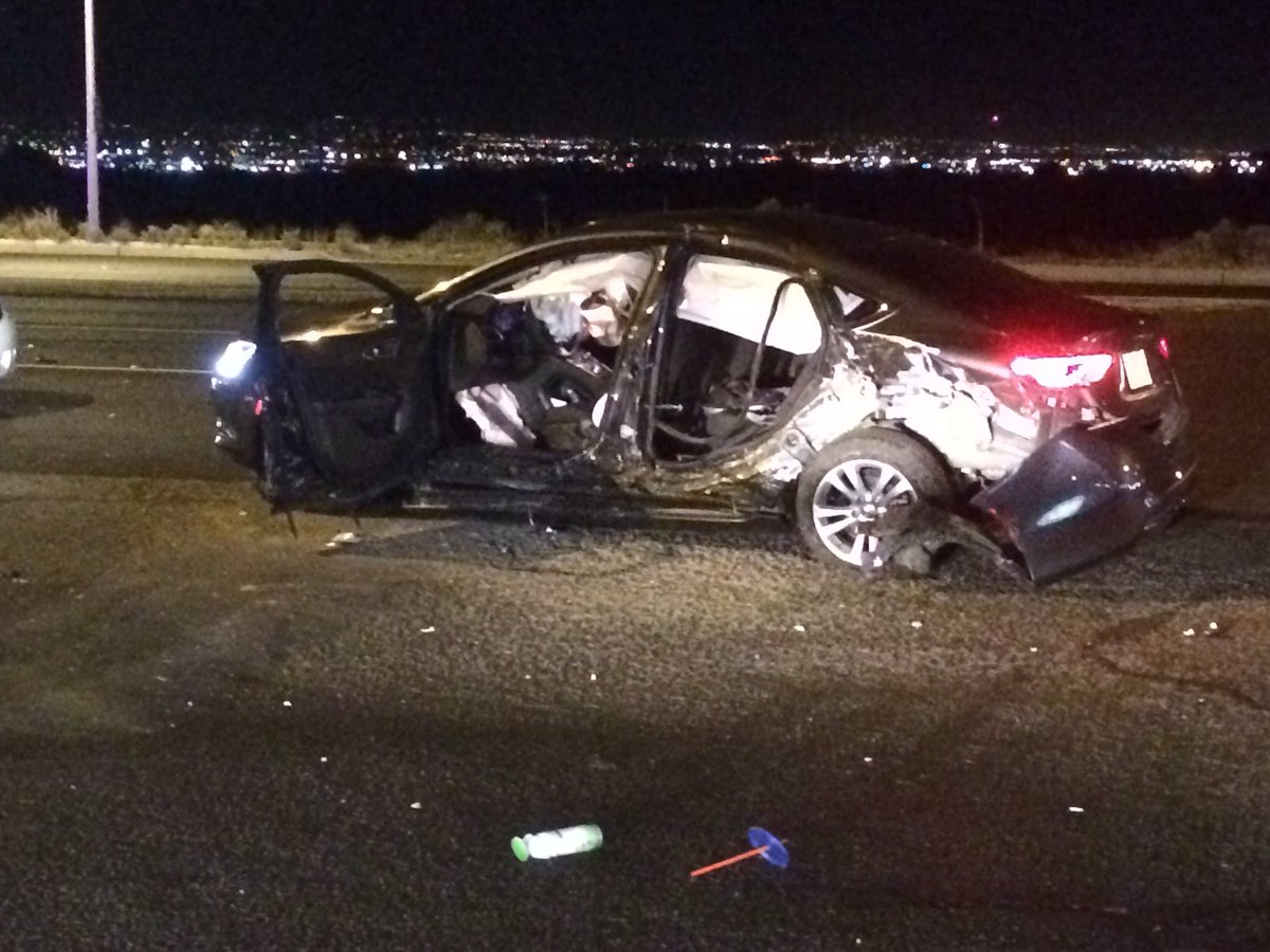KRQEPhotoDroog's tweet photo. Man faces multiple charges after police chase him for over an hour.  Pursuit ends with numerous crashes and victim in critical condition. https://t.co/v5TKPMCIjU
