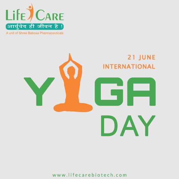 Lifecarebiotech's tweet photo. Yoga introduces you to as way of rediscovering yourself A sense of completeness gets in tune with life!
Happy International Yoga Day https://t.co/TzmhkMD7j1