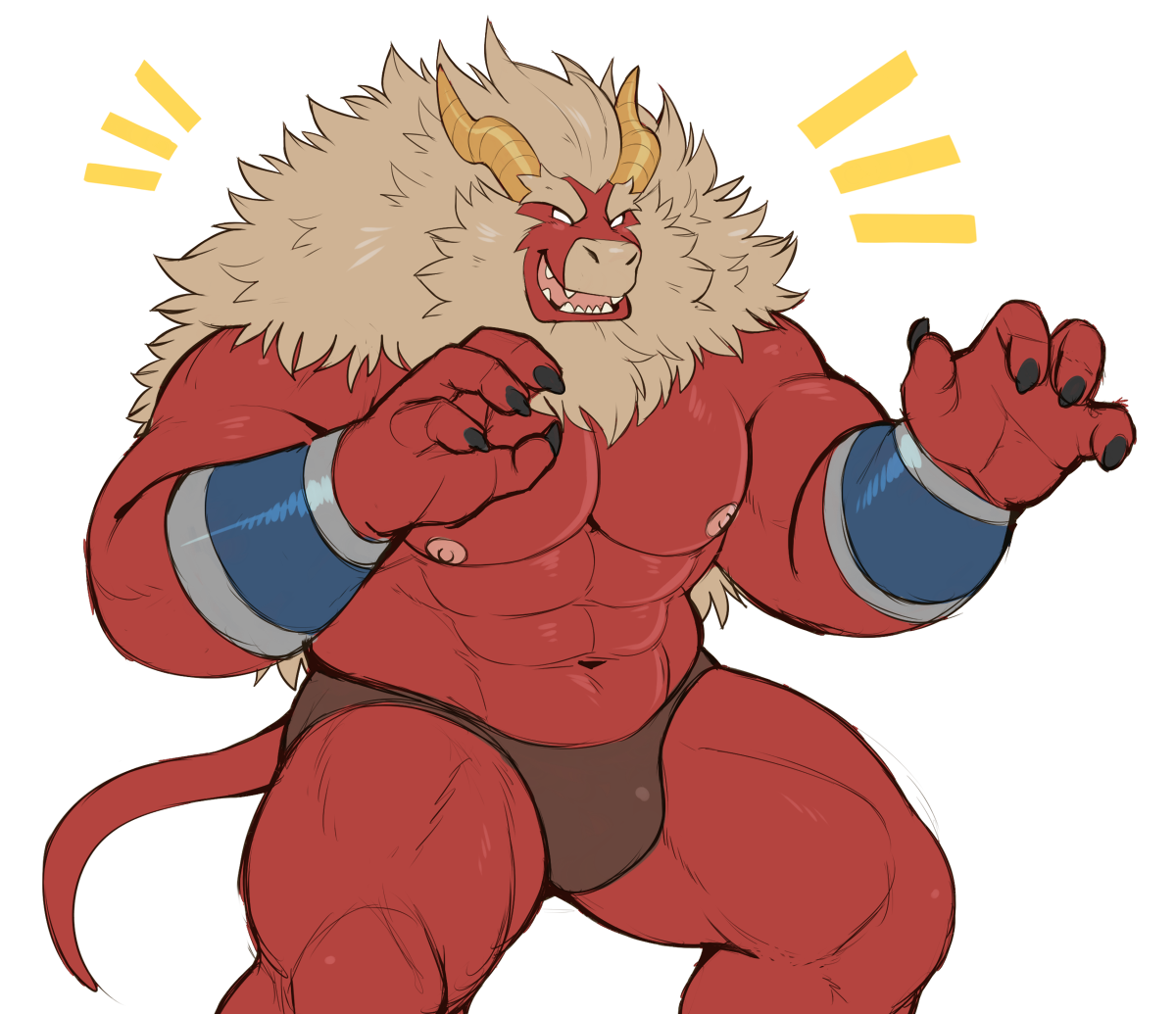 TheGoodbyed's tweet photo. RAWR 

@otukimi0808 's demon guy! https://t.co/rmKTGwNgQy