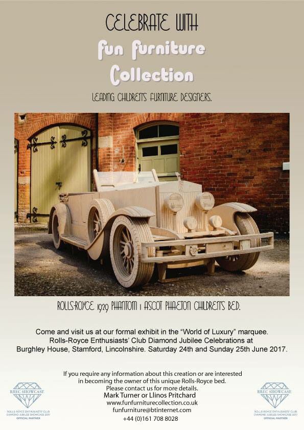 fun_furniture's tweet photo. @RRECShowcase Look forward to seeing you all over the weekend. #Rollsroyce #themebed #unique https://t.co/9j3eYCGOcU