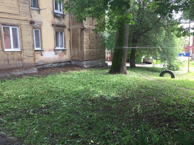Черемшанская 173, покос травы