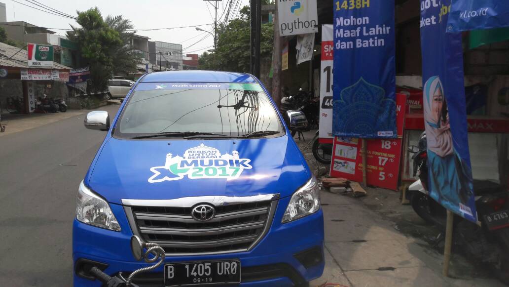 Ini Dia salah satu transportasi #MudikAsikXL Kali ini lhooo,