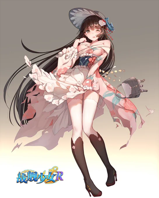 携帯ゲーム「戦艦少女R」に描かせていたたいました扶桑の衣装です( '▽`)日本版の実装も楽しみします～!
https://t.co/dOE2DKvCmU
#戦艦少女R 