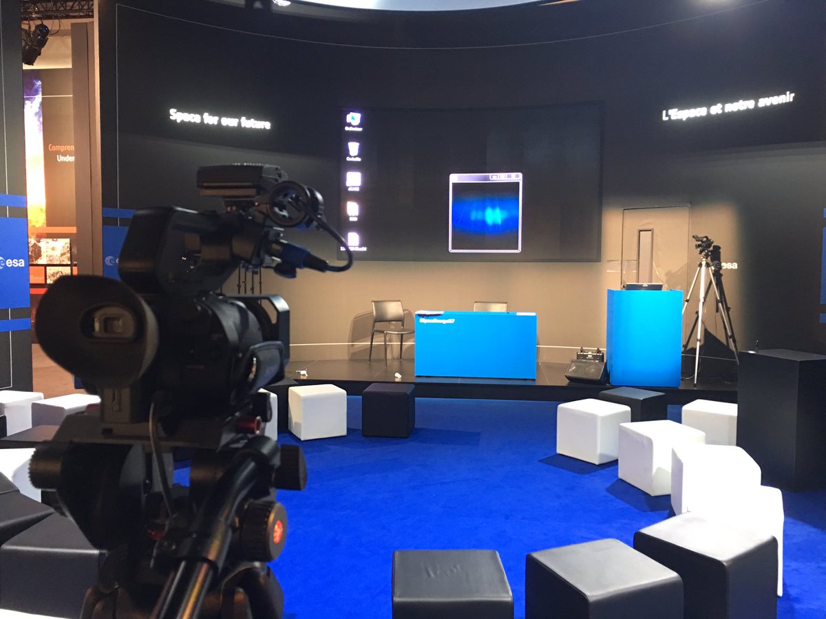 Day 3/7: Good Morning from #SalonDuBourget! Today's focus is Industry. Follow live: esa.int/About_Us/Exhib… #SpaceBourget17 #ParisAirShow
