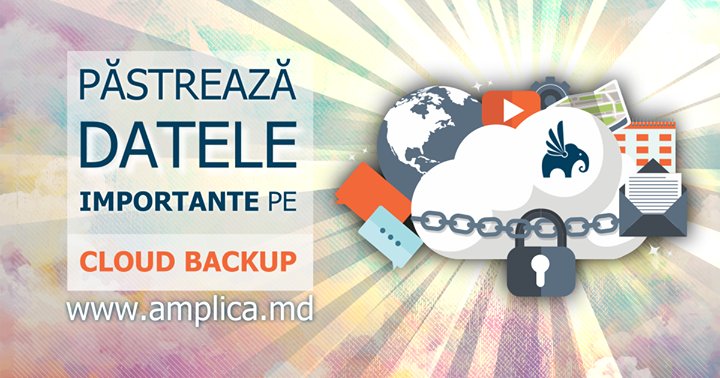 amplicamd's tweet photo. Un nou serviciu de la Amplica Hosting - ☁ CLOUD BACKUP!

Acum poți stoca în siguranță cele mai IMPORTANTE date pen… https://t.co/XzQwa50bsQ https://t.co/1XCQf3y3Sv