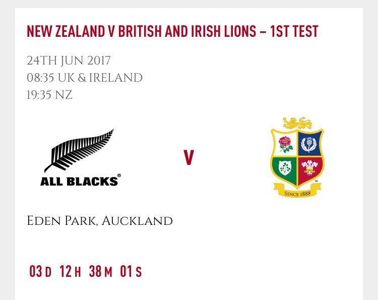 bearandbillet's tweet image. Happy Wednesday!
Don't forget we are taking bookings for the below British Lions fixtures!
#britishlions #getbookedin