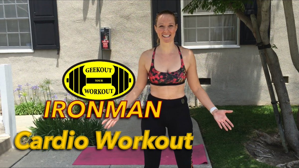 qoreware's tweet photo. #Ironman Full Body #Cardio #workout in #Marvel Her Universe cloths *Geekout Your Workout* https://t.co/4k8nxzO4fT https://t.co/81N9J2LBuM