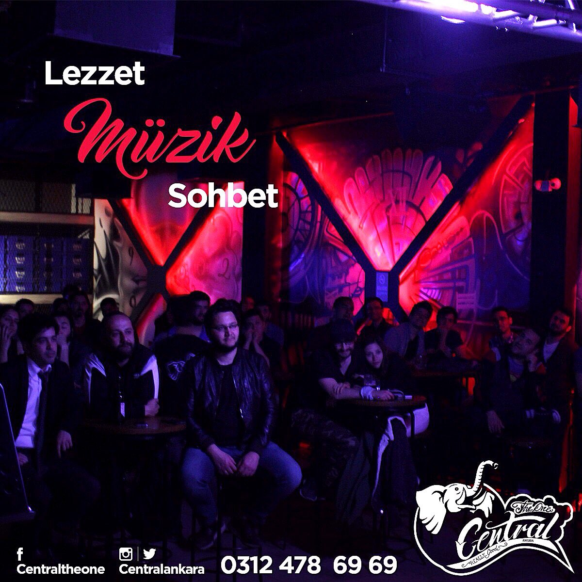 CentralAnkara's tweet photo. Olmazsa olmazlarınız Central'da! #centralankara #central #müzik #sohbet #lezzet #dine #food #yemek #gurme #pub #lounge https://t.co/nHI1GLaNdr