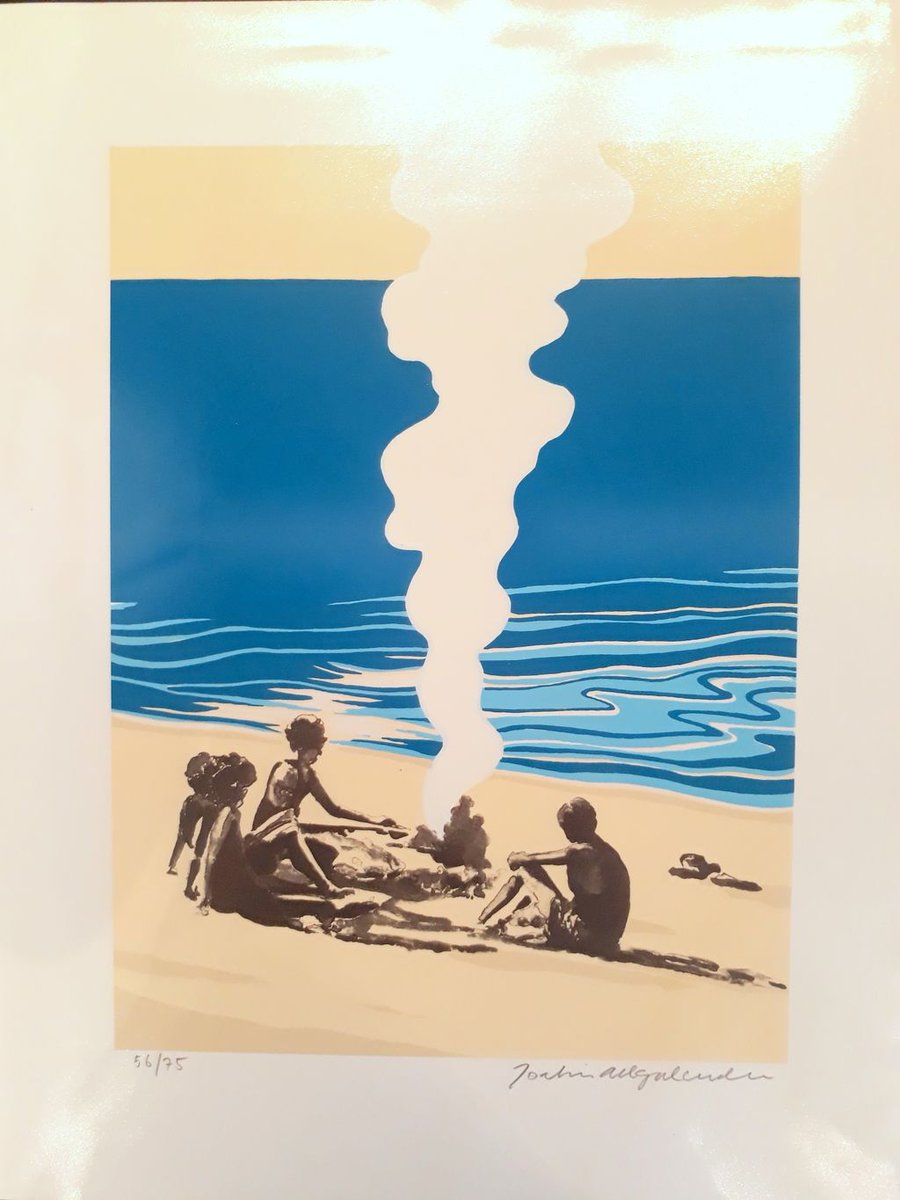 FiumanoClase's tweet image. The summer is officially started and we celebrate it with this beautiful work on paper by  Joakim Allgulander! #fiumanoprojects #visitus