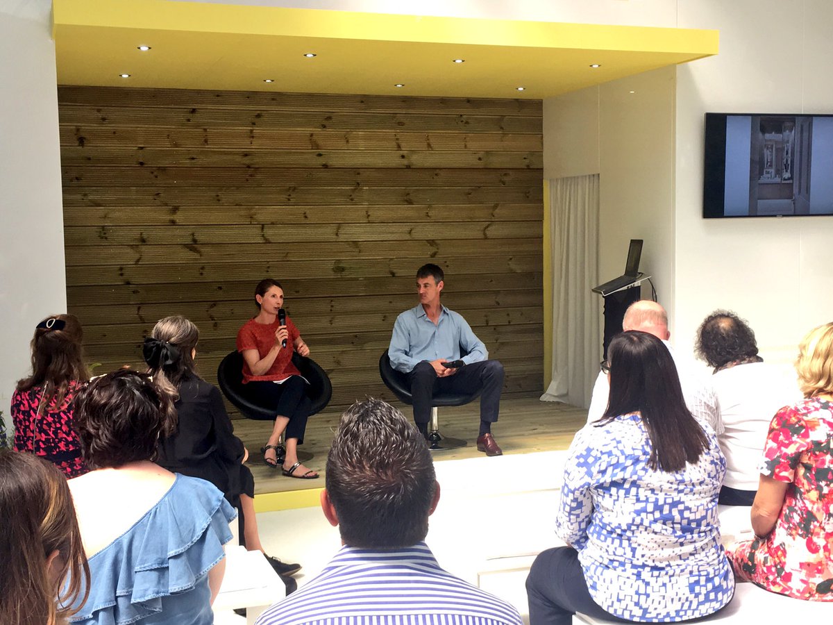 WildwoodPlus's tweet photo. "Our job is to solve a problem"  @nejstevenson and @moniquetollgard explain the importance of designing for a purpose #thebeautyofbespoke https://t.co/AwJTrtyuTv