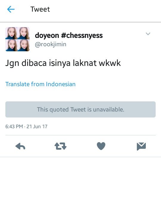 kingceyee's tweet photo. @rookjimin Gaada apa2 anjer https://t.co/foML59esNH