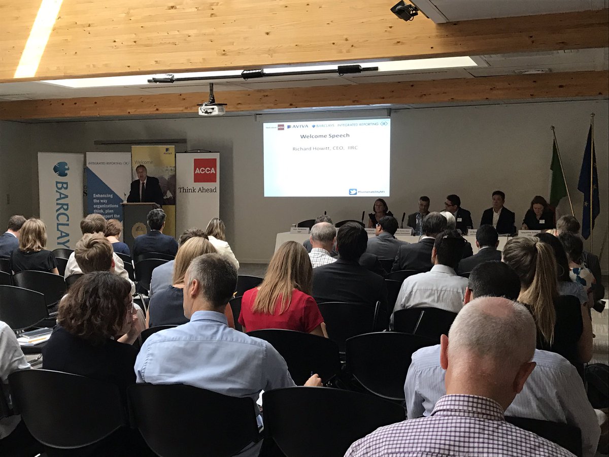 theiirc's tweet image. IIRC CEO @richardhowitt calls on companies to use #IntegratedReporting to implement the #nonfinancialreportingdirective