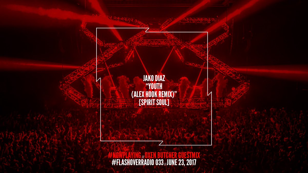 FlashoverRec's tweet photo. Ibiza feelings! This is Jako Diaz with Youth in the @AlexHook Remix! #FR033 #WeAreTrance #TranceFamily https://t.co/sj9tBTRvaS https://t.co/9ZEu0Sc1PV