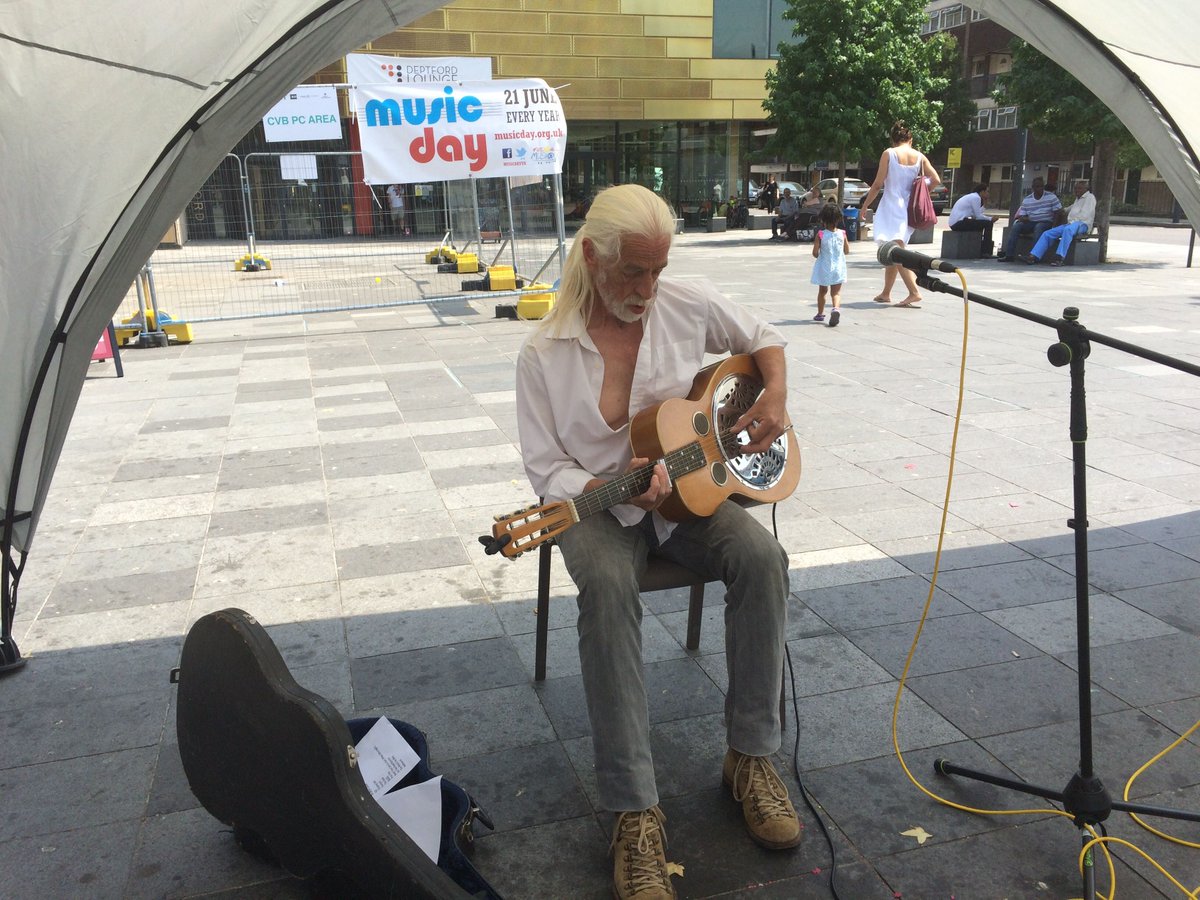 Our closing act for lunchtime concert here in Deptford for #MusicDay2017