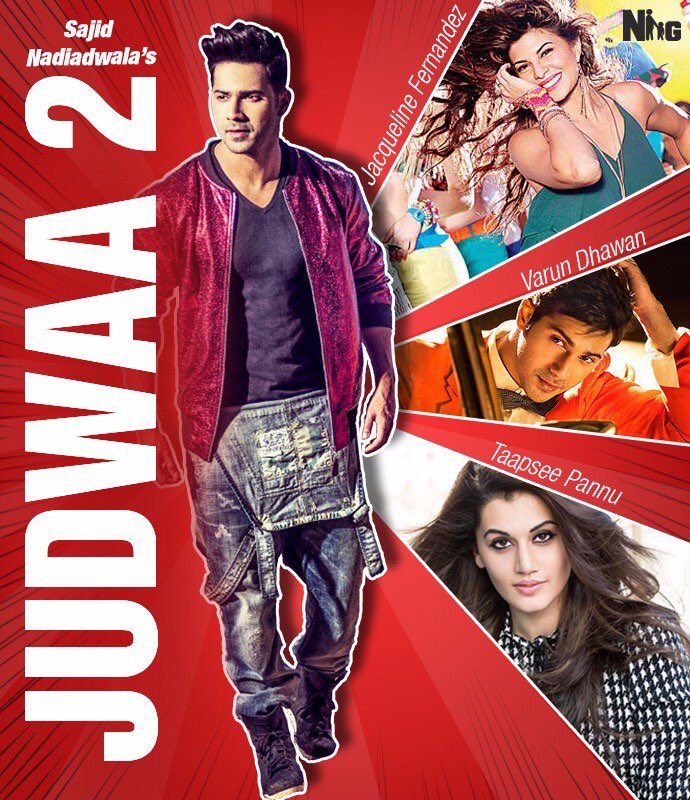 Varun_Kingdom's tweet photo. How many Rt's for this amazing Fan Made Poster? ;) ❤️ 

100 Days To Judwaa2
#Judwaa2FanMadePosters https://t.co/r5z7b6Lzgb