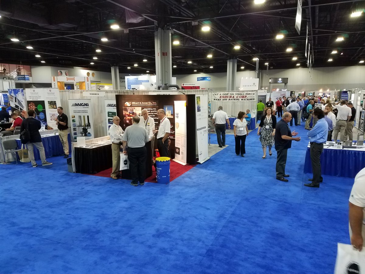 ProtechMetal's tweet photo. Had a great time at #SURFIN2017
Met lots of great vendors and had a great "Wrecking Crew" conversation with @ProductsFinMag https://t.co/xzn6PYe3YT