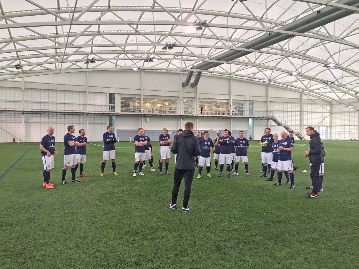 FootballAid's tweet photo. ๐โฝ๏ธ The match report from the 1st game of #FootballAid17 is now live! Re-live our #EngTrDay @StGeorgesPark here โก๏ธ https://t.co/Ml2AOZFV99 https://t.co/XejPghAToq