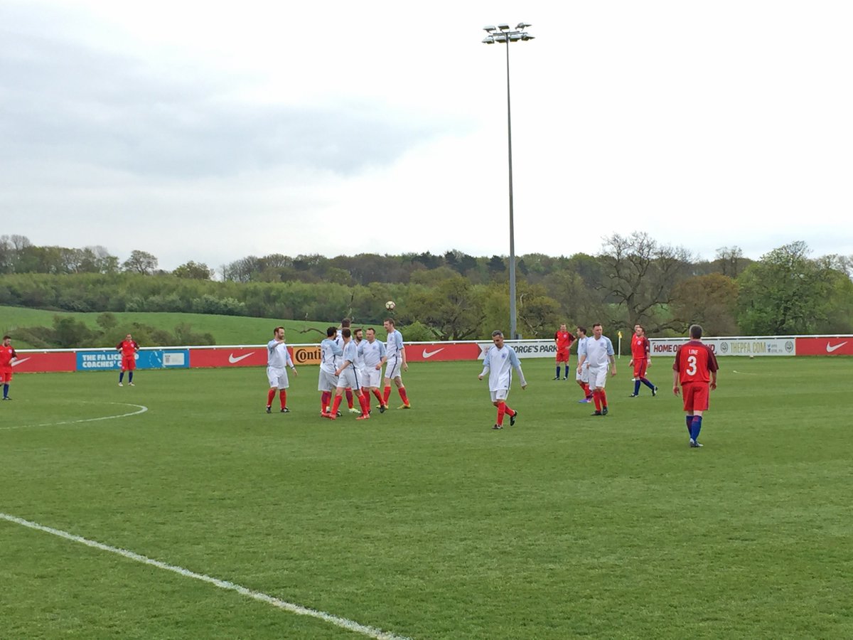 FootballAid's tweet photo. ๐โฝ๏ธ The match report from the 1st game of #FootballAid17 is now live! Re-live our #EngTrDay @StGeorgesPark here โก๏ธ https://t.co/Ml2AOZFV99 https://t.co/XejPghAToq