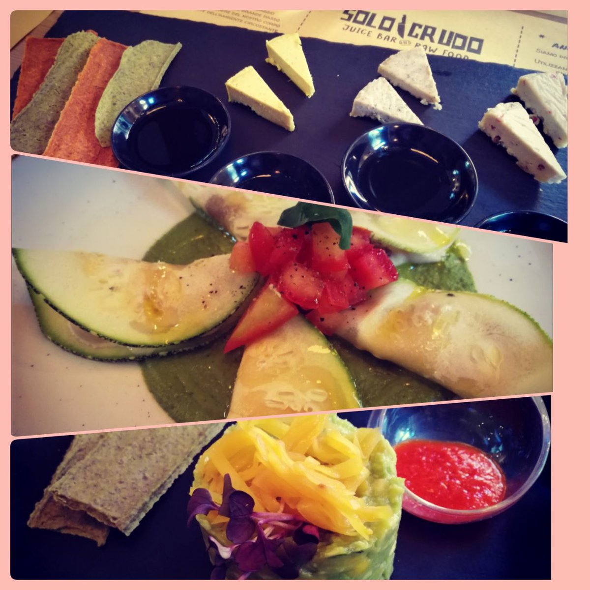 Silvia_Bianco's tweet photo. #cena #solocrudo #Roma #RAW #rawvegan #rawveganfood #rawfood #dinner ๐๐๐๐ #vegan #silviabianco #vegangirl #veganchef #vegangal #veganbeauty https://t.co/ANTmsl1Zov