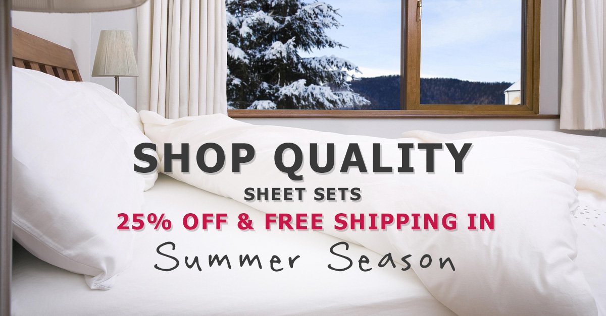 Elenajanex1's tweet image. Shop Quality Sheet Sets - 25% Off &amp;amp; Free Shipping In Summer Season
Visit #lelaan.com #Qualitysheets
 Amazone sheets