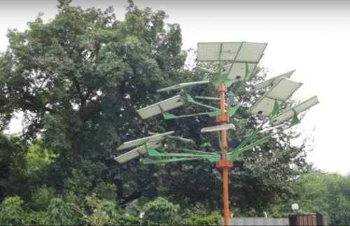 parisarpune's tweet image. #SolarTrees are space-efficient ways of using #SolarEnergy &amp;amp; conserving ever depleting non-renewable sources of energy. #SustainableLiving