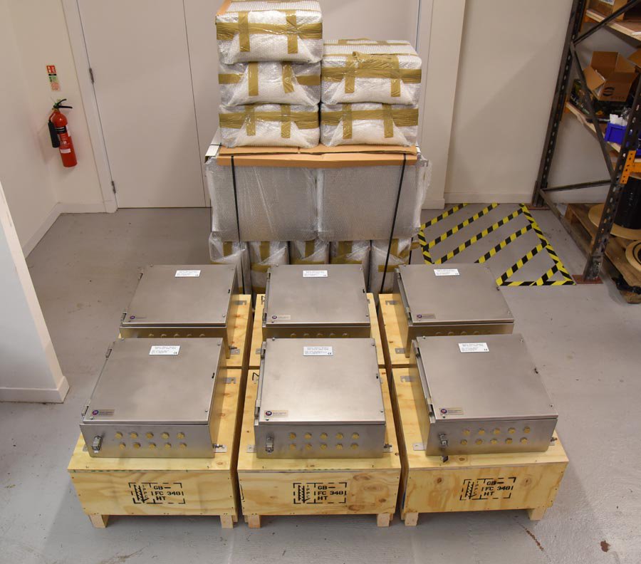 monitorsystems's tweet photo. 84 SCADA Switch Panels and Fibre Case Assemblies for the Beatrice Offshore Wind Energy Farm: https://t.co/sZaZbrBzma https://t.co/b0BrQg1Qnw